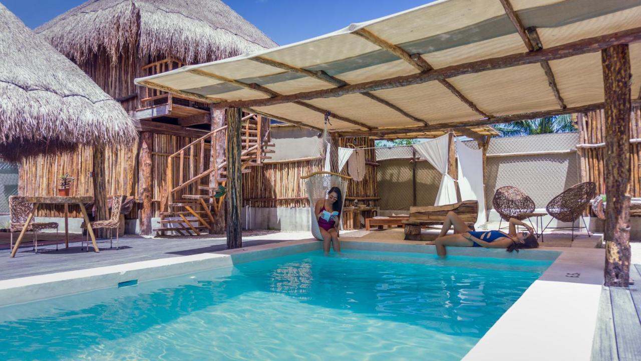 Hotel Jungla y Estrellas K AAX EK Cobá Exterior foto