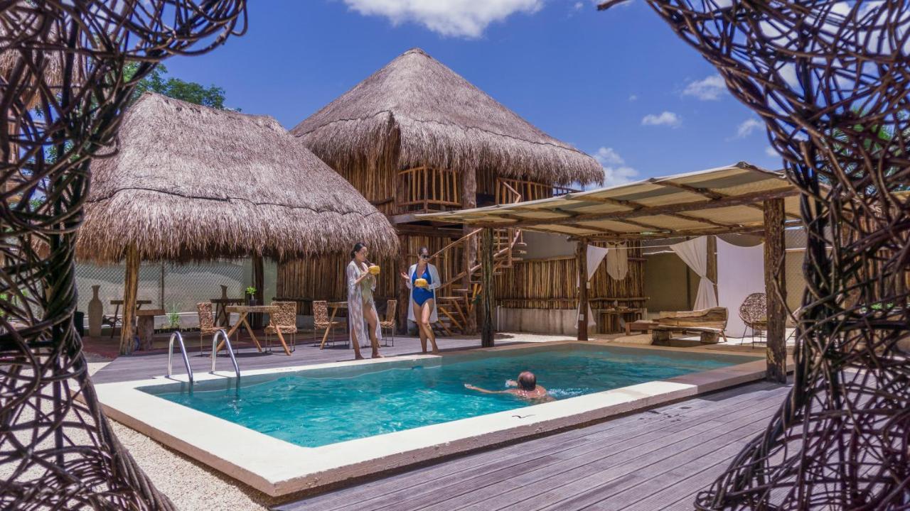 Hotel Jungla y Estrellas K AAX EK Cobá Exterior foto