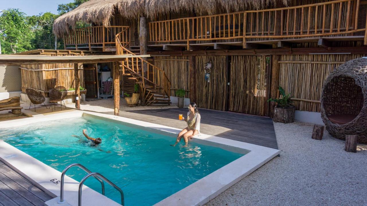 Hotel Jungla y Estrellas K AAX EK Cobá Exterior foto