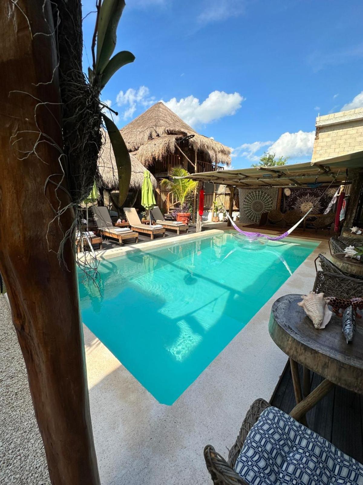 Hotel Jungla y Estrellas K AAX EK Cobá Exterior foto